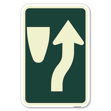 Signmission Safety Sign, 12 in Height, Aluminum, 18 in Length, 24522 A-1218-24522